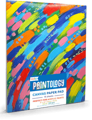 Bloc desen pentru pictura A4, 15 file panza canvas, 300 g mp, Paintology - Ooly - Publisol.ro