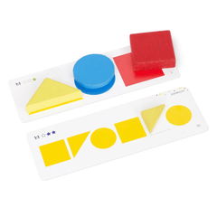 Blocuri logice din lemn, 48 piese - Igroteco - Publisol.ro