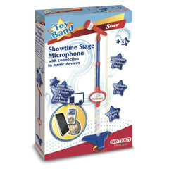 Bontempi microfon cu stativ albastru - Publisol.ro