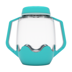 Borcan pentru joaca senzoriala, albastru - Glo Pals