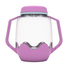 Borcan pentru joaca senzoriala, mov - Glo Pals - Publisol.ro