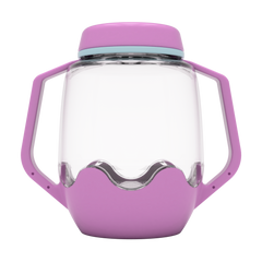 Borcan pentru joaca senzoriala, mov - Glo Pals