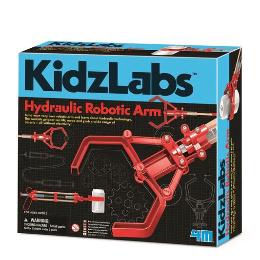 Brat robotic hidraulic, KidzLabs - 4M - Publisol.ro