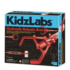 Brat robotic hidraulic, KidzLabs - 4M