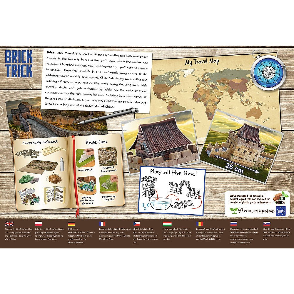 Brick trick l travel marele zid chinezesc - Publisol.ro