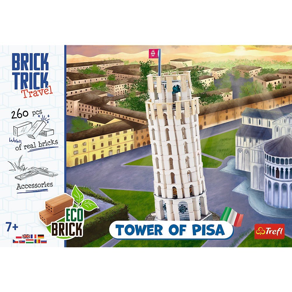 Brick trick l travel turnul pisa - Publisol.ro