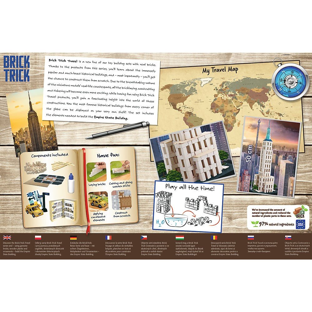 Brick trick xl travel cladirea empire state - Publisol.ro