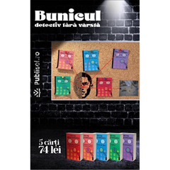 Bunicul: Detectiv Fara Varsta - Pachet 5 Carti - Petre Salcudeanu - Publisol.ro