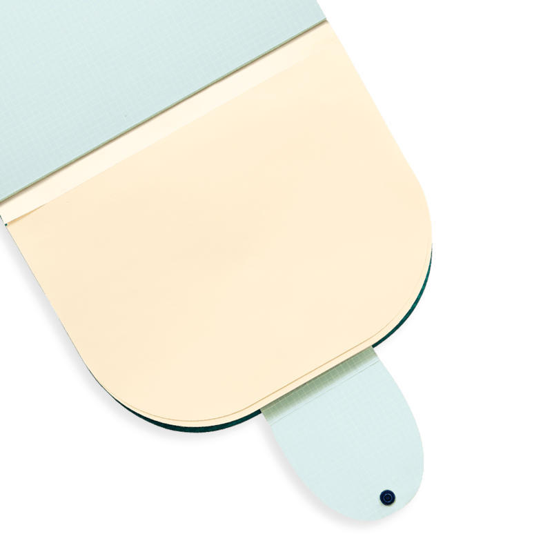 Caiet desen portabil - Catel albastru - Ooly - Publisol.ro