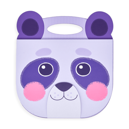 Caiet desen portabil - Panda mov - Ooly - Publisol.ro