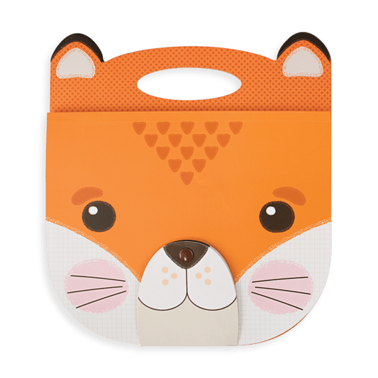 Caiet desen portabil - Vulpe portocalie - Ooly - Publisol.ro