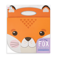 Caiet desen portabil - Vulpe portocalie - Ooly - Publisol.ro