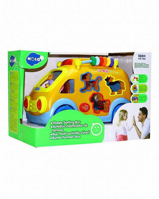 Camioneta cu forme sunete si lumini, Jucarii Bebe - Publisol.ro