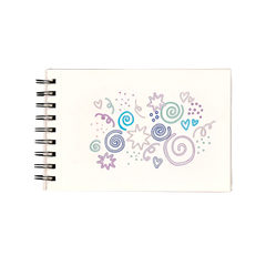 Carioci cu contur argintiu - Silver Linings - Set de 6 - Ooly