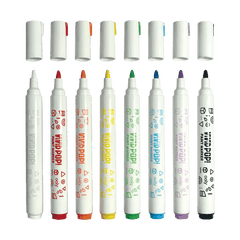 Carioci cu vopsea Vivid Pop! - set de 8, clasic - Ooly - Publisol.ro