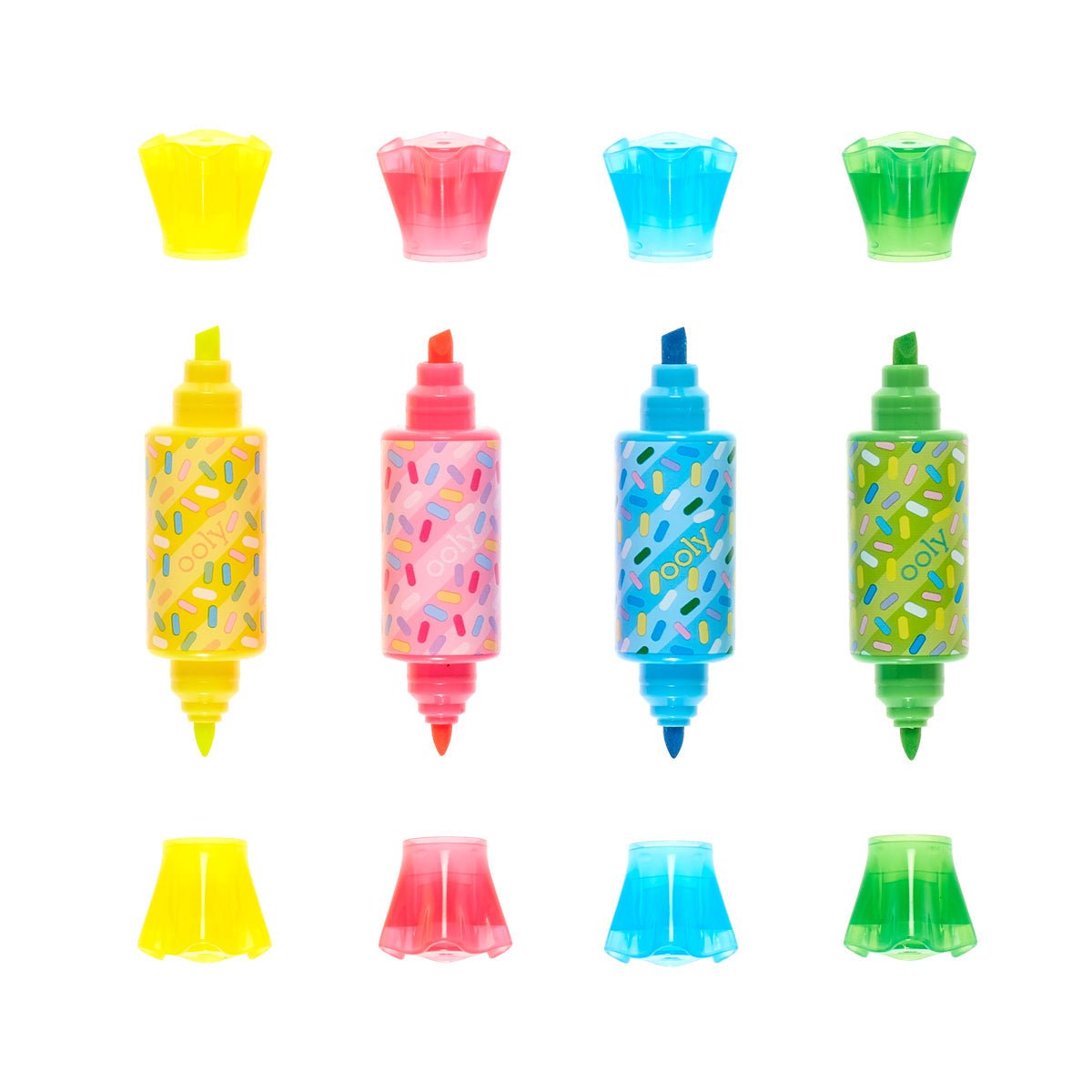 Carioci duble parfumate Sugar Joy - Set de 4 - Ooly - Publisol.ro