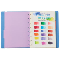Carioci acuarele cu pensula, Chroma Blends, set de 18 - Ooly