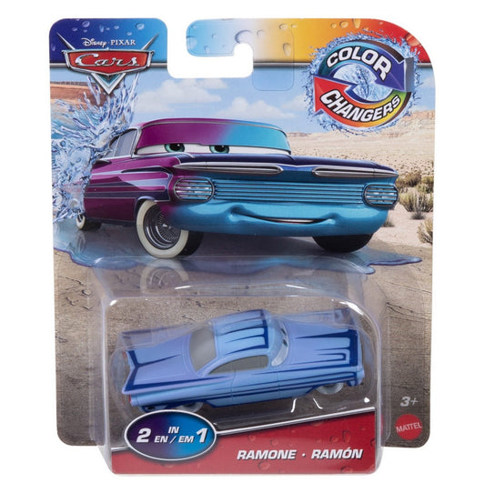 Cars masinuta ramone cu culori schimbatoare, Mattel - Publisol.ro