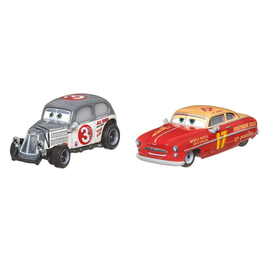 Cars3 set 2 masinute metalice caleb worley si jet robinson, Mattel - Publisol.ro