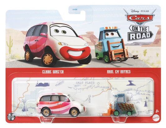 Cars3 set 2 masinute metalice claire gunzer si haul em haynes, Mattel - Publisol.ro