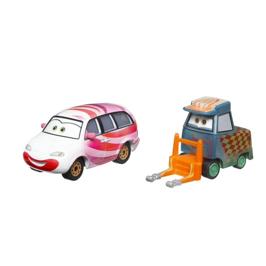 Cars3 set 2 masinute metalice claire gunzer si haul em haynes, Mattel - Publisol.ro