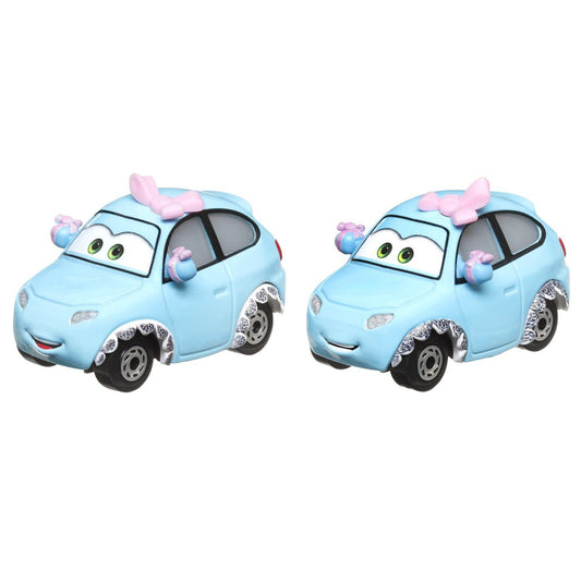 Cars3 set 2 masinute metalice lisa si louise, Mattel - Publisol.ro