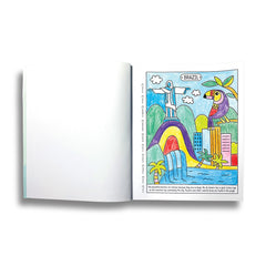 Carte de colorat pe numere - Lumea minunata - Ooly - Publisol.ro