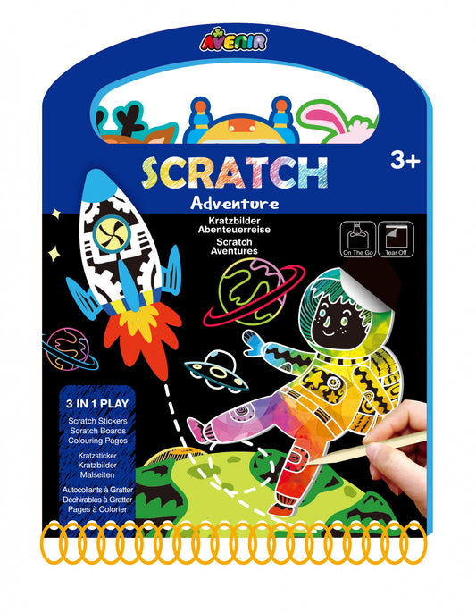 Carte portabila cu activitati de razuit - Aventura - Avenir