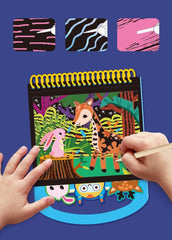 Carte portabila cu activitati de razuit - Calatorie in lumea magica - Avenir