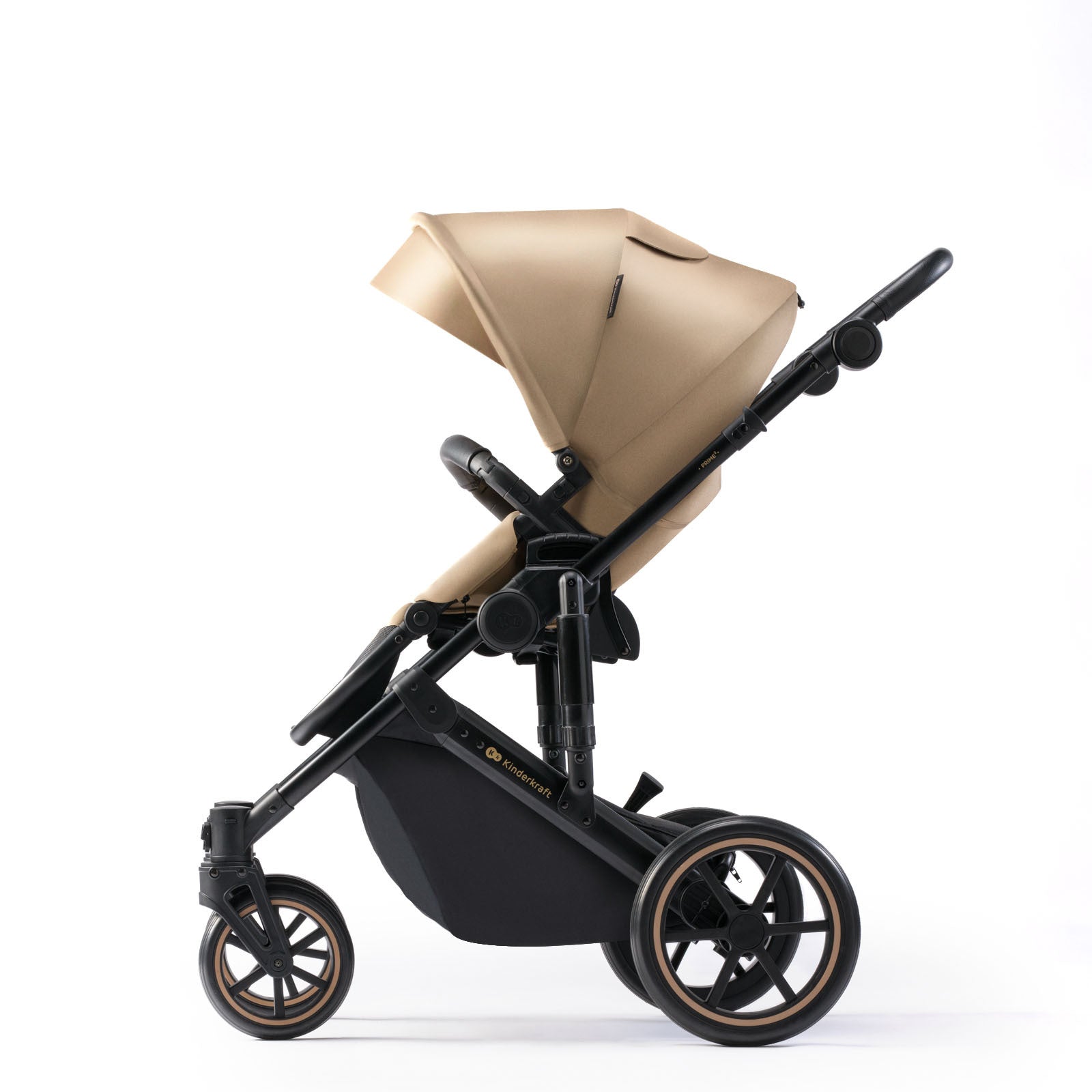 Carucior 2 in 1 Kinderkraft prime 2, sandrose beige - Publisol.ro