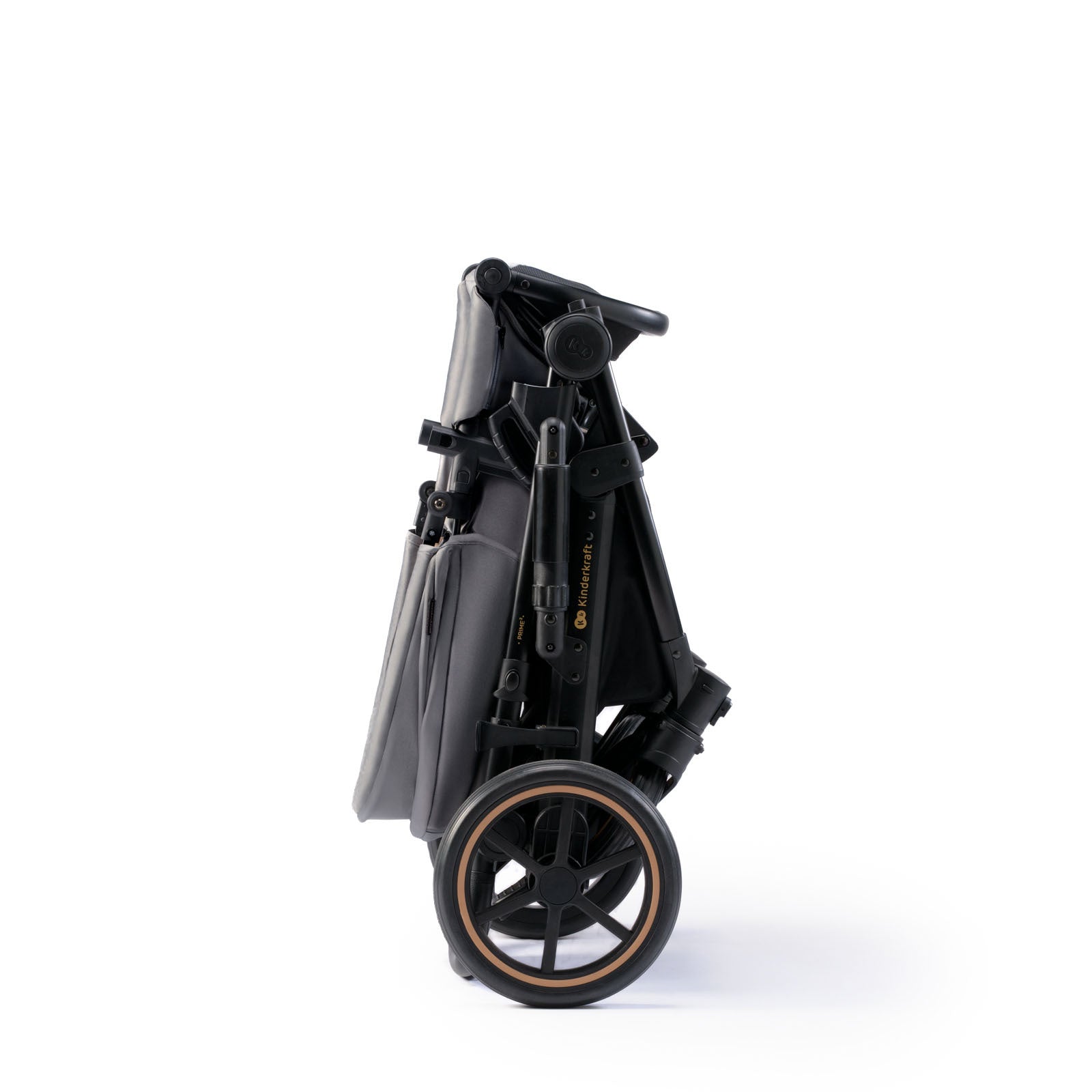 Carucior 2 in 1 Kinderkraft prime 2, shadow grey - Publisol.ro