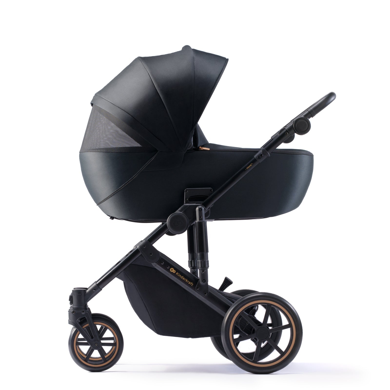 Carucior 2 in 1 Kinderkraft prime 2, venezian black - Publisol.ro
