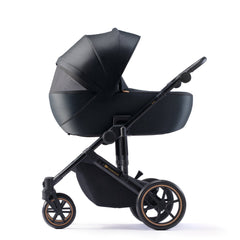 Carucior 2 in 1 Kinderkraft prime 2, venezian black - Publisol.ro