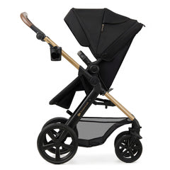Carucior 3 in 1 Kinderkraft moov 2, negru pur - Publisol.ro
