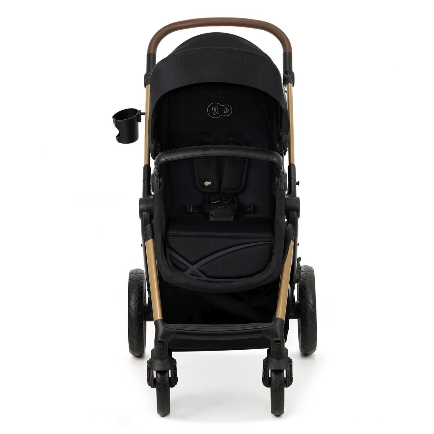 Carucior 3 in 1 Kinderkraft moov 2, negru pur - Publisol.ro