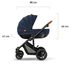 Carucior 3 in 1 Kinderkraft prime 2 3in1 mink pro navy - Publisol.ro