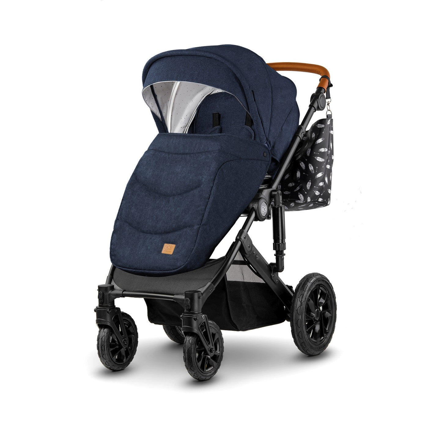 Carucior 3 in 1 Kinderkraft prime 2 3in1 mink pro navy - Publisol.ro