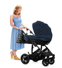 Carucior 3 in 1 Kinderkraft prime 2 3in1 mink pro navy - Publisol.ro