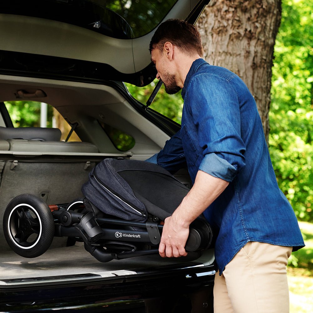 Carucior Kinderkraft all road, imperial blue - Publisol.ro