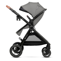 Carucior Kinderkraft esme, 3 in 1, moonlight grey - Publisol.ro
