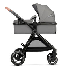 Carucior Kinderkraft esme, 3 in 1, moonlight grey - Publisol.ro