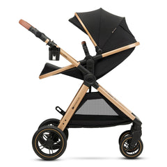 Carucior Kinderkraft esme, 3 in 1, pure black - Publisol.ro