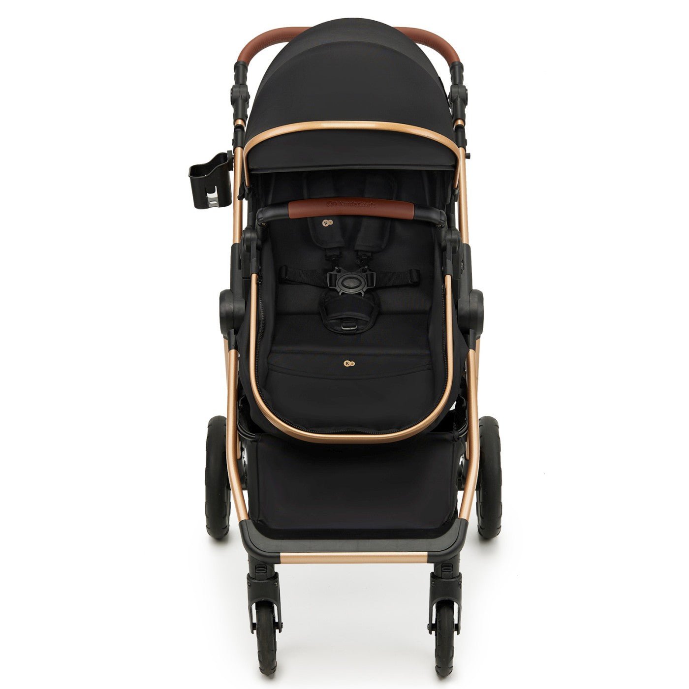 Carucior Kinderkraft esme, 3 in 1, pure black - Publisol.ro