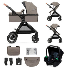 Carucior Kinderkraft esme, 3 in 1, sand beige - Publisol.ro