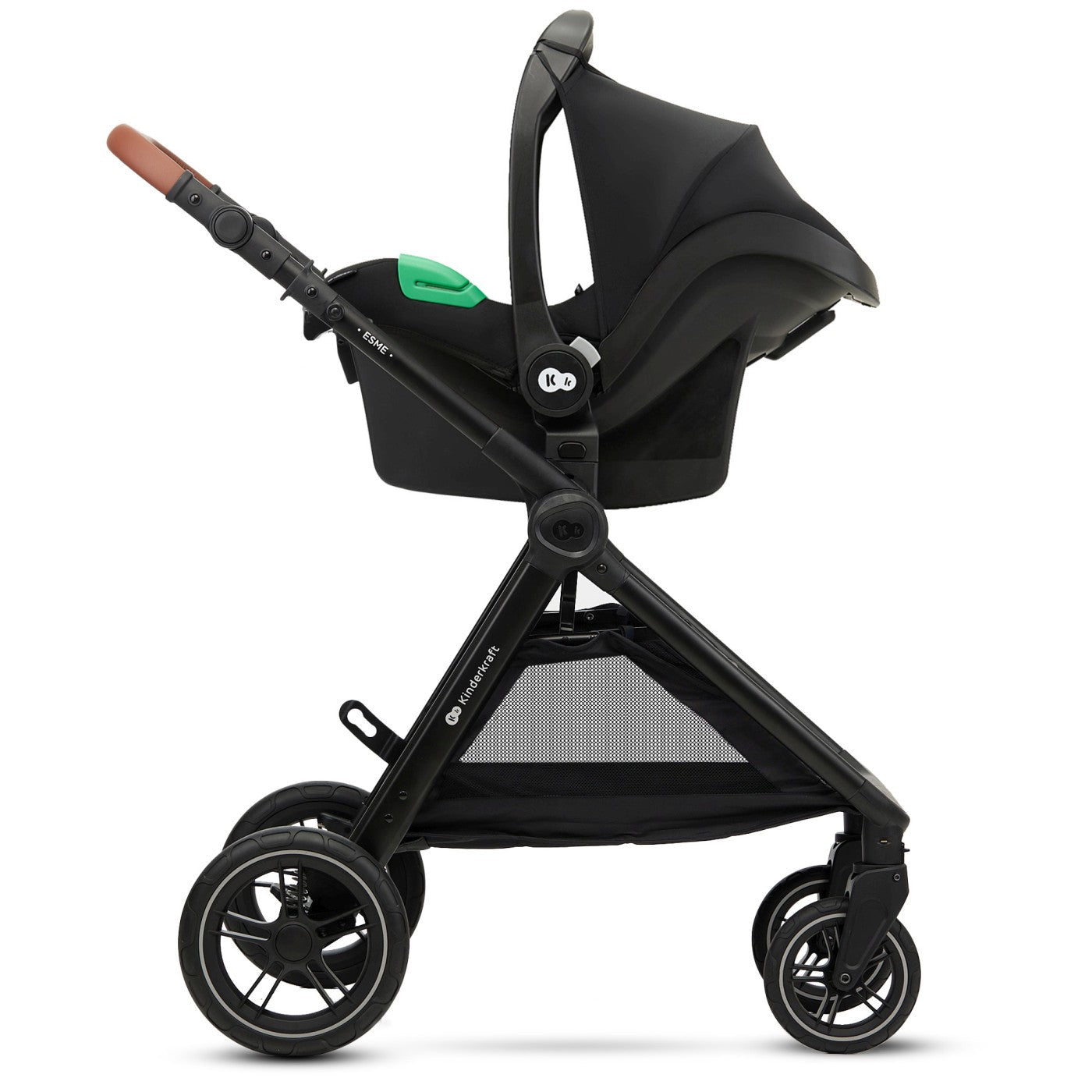 Carucior Kinderkraft esme, 3 in 1, sand beige - Publisol.ro