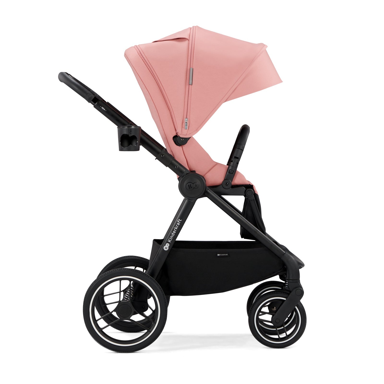 Carucior Kinderkraft nea, 2 in 1, ash pink - Publisol.ro
