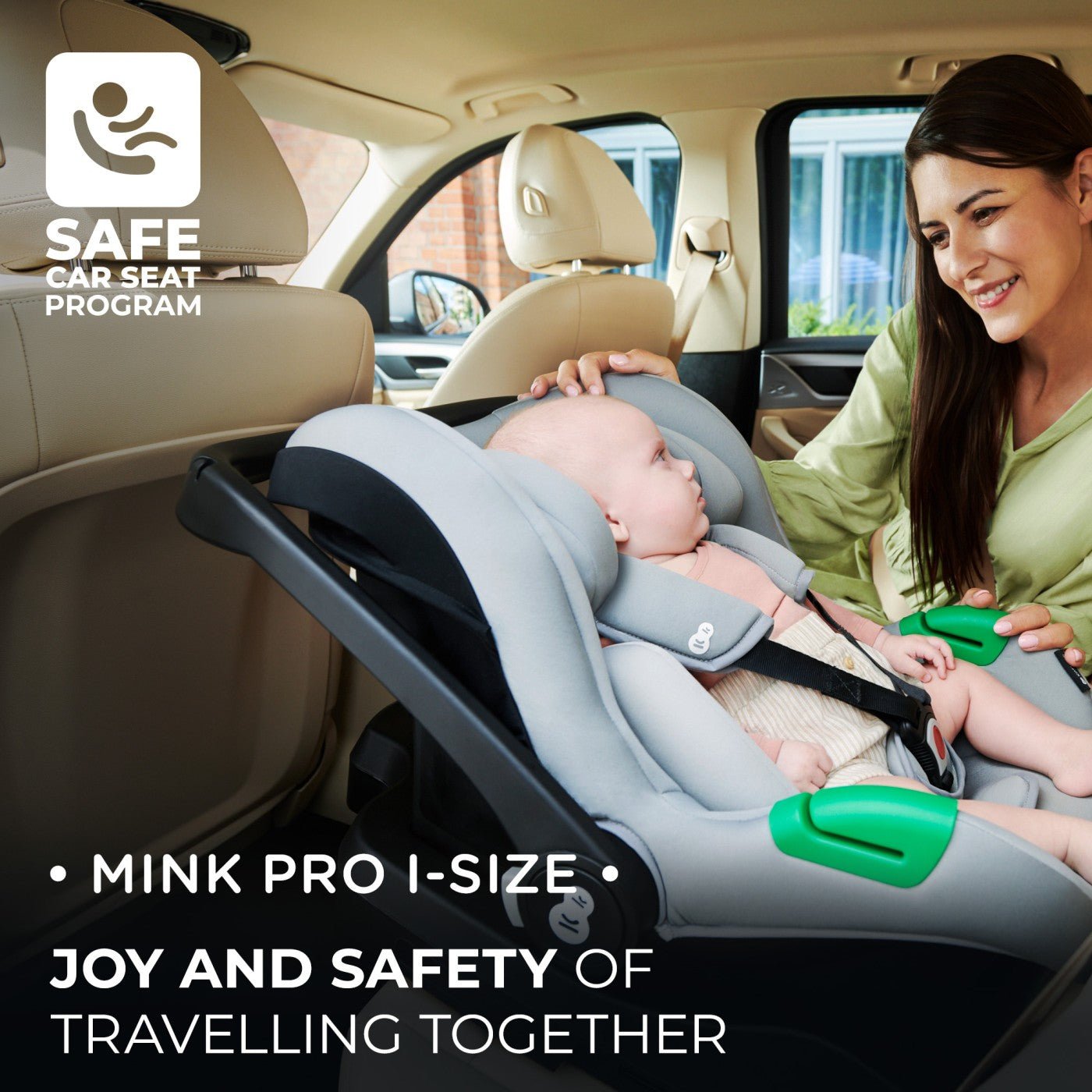 Carucior Kinderkraft newly, 4 in 1, sand beige - Publisol.ro