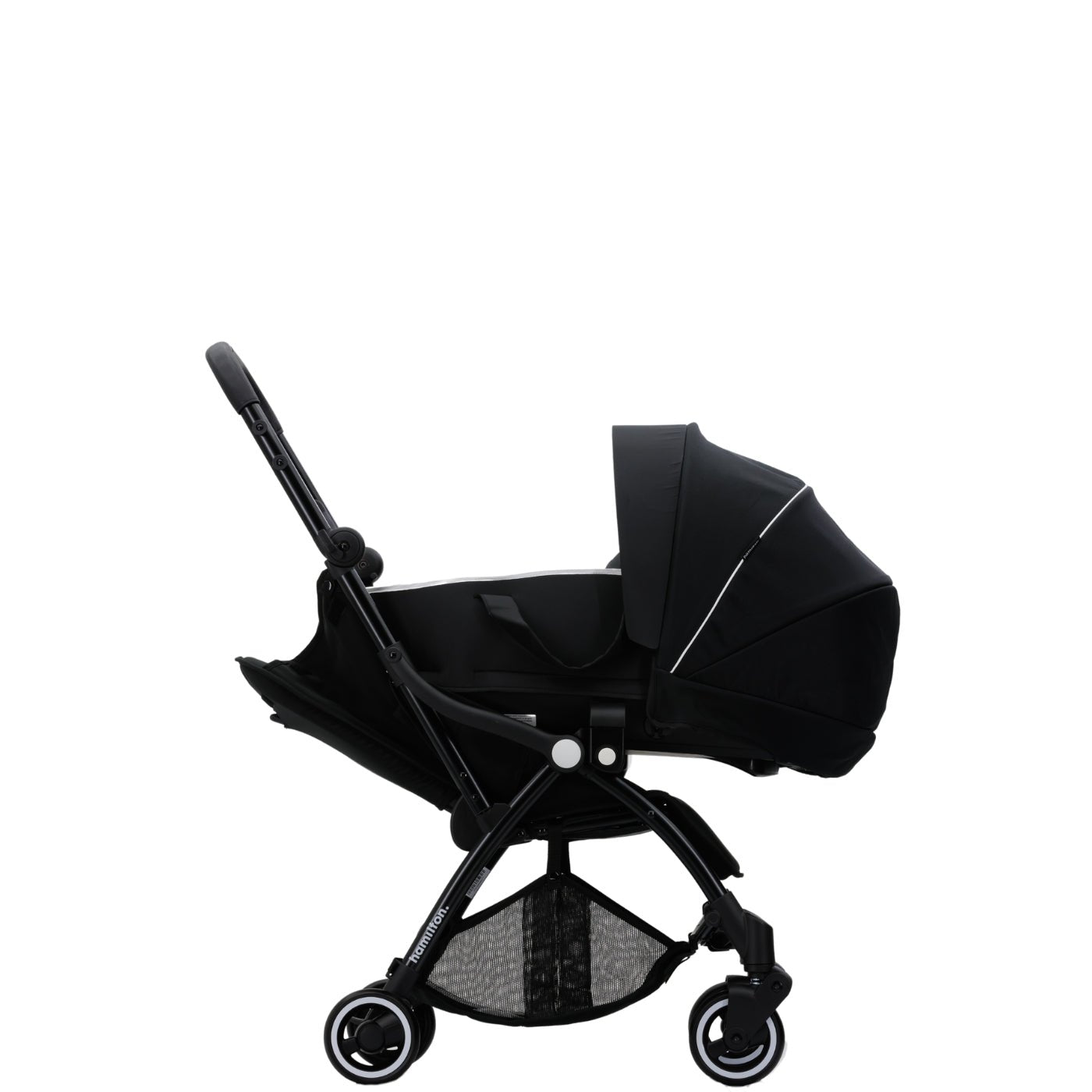 Carucior magic fold x1 plus black, Hamilton - Publisol.ro