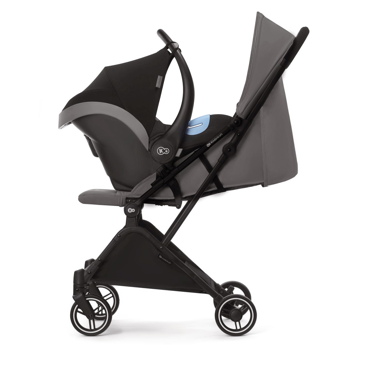 Carucior sport kinderkraf indy2, cozy grey - Publisol.ro