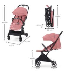 Carucior sport kinderkraf indy2, dhalia pink - Publisol.ro